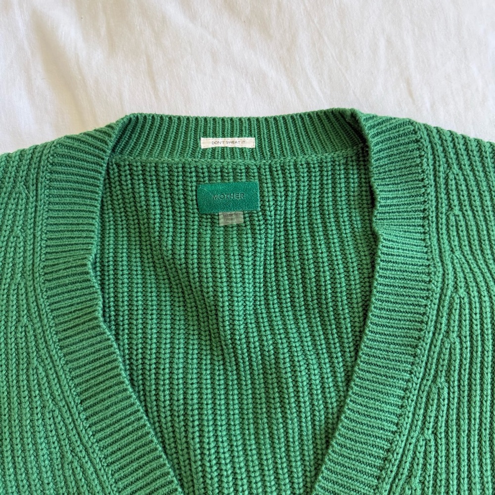 MOTHER The Bell Sleeve Crop Cardigan - Picture 4 of 7